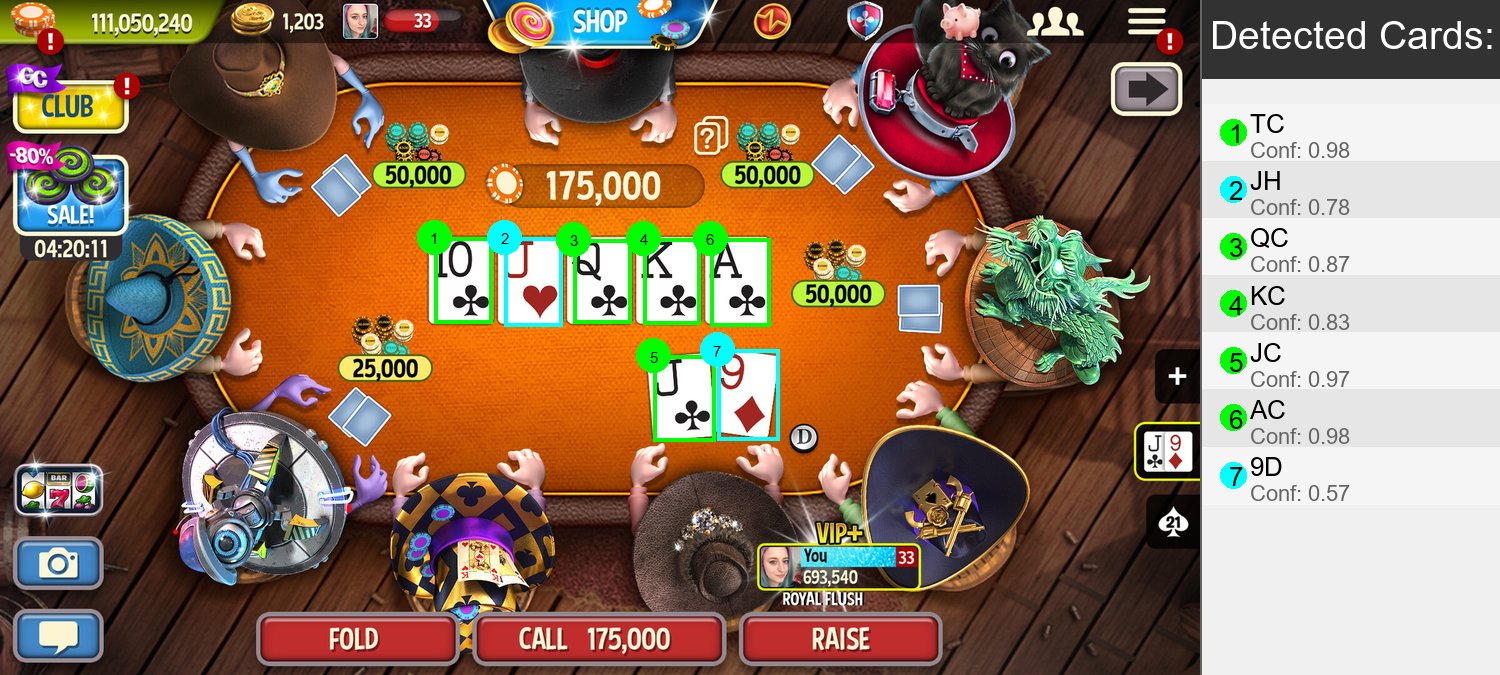 Automated Poker Card Detection System - Image 3